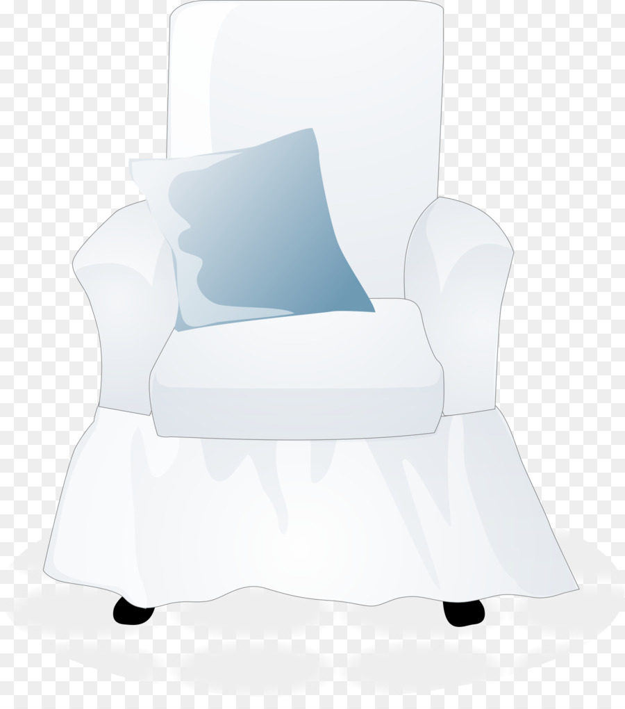 Silla De Oficina，Blanco PNG