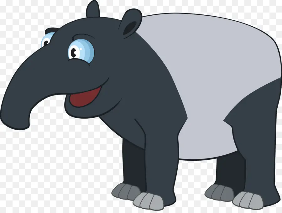 Tapir，De Dibujos Animados PNG