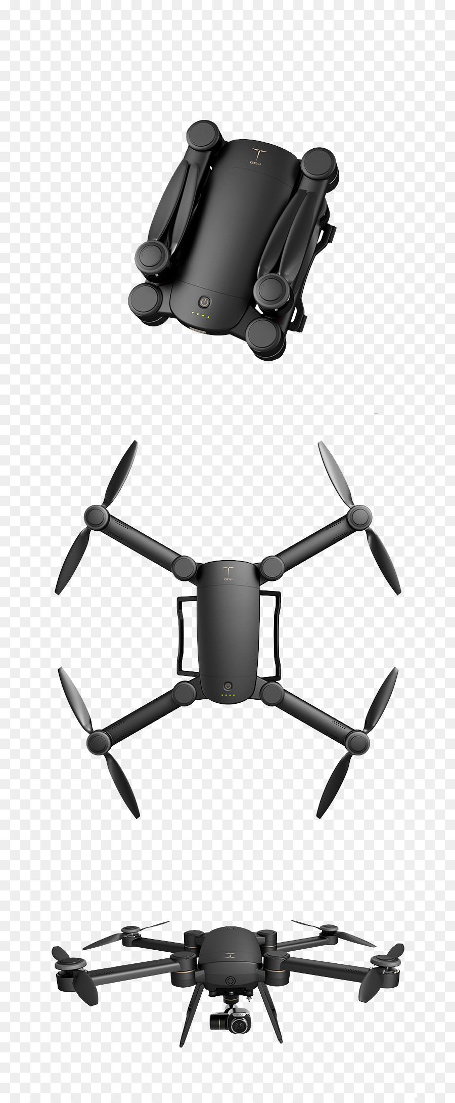 Vehículo Aéreo No Tripulado，Quadcopter PNG