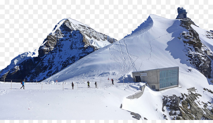 Montañas Nevadas，Esquiadores PNG