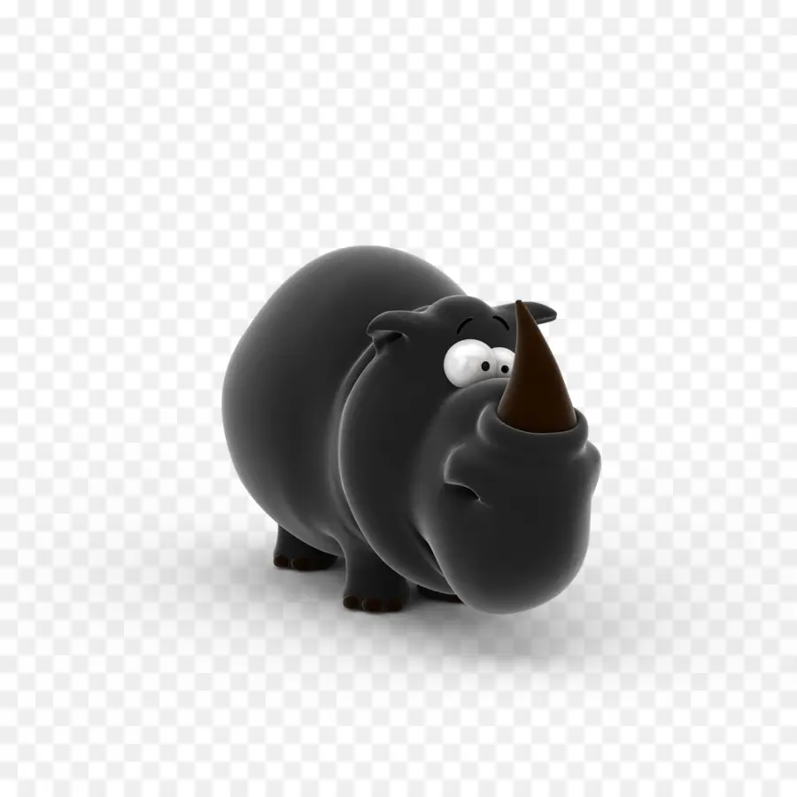 El Rinoceronte，Rhinoceros 3d PNG