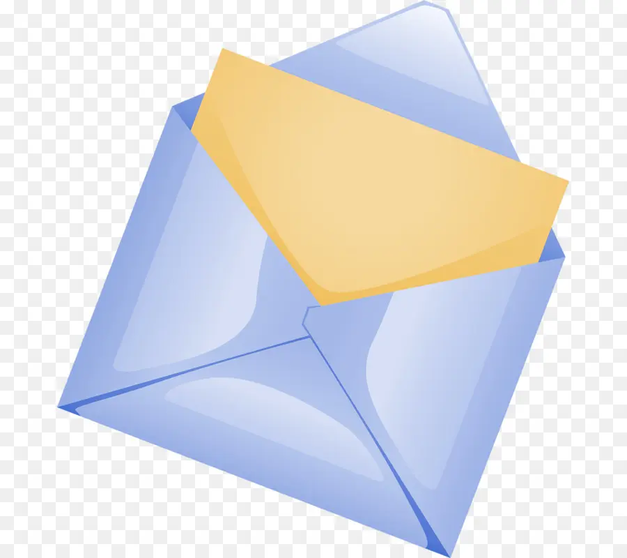 Sobre Amarillo，Correo PNG