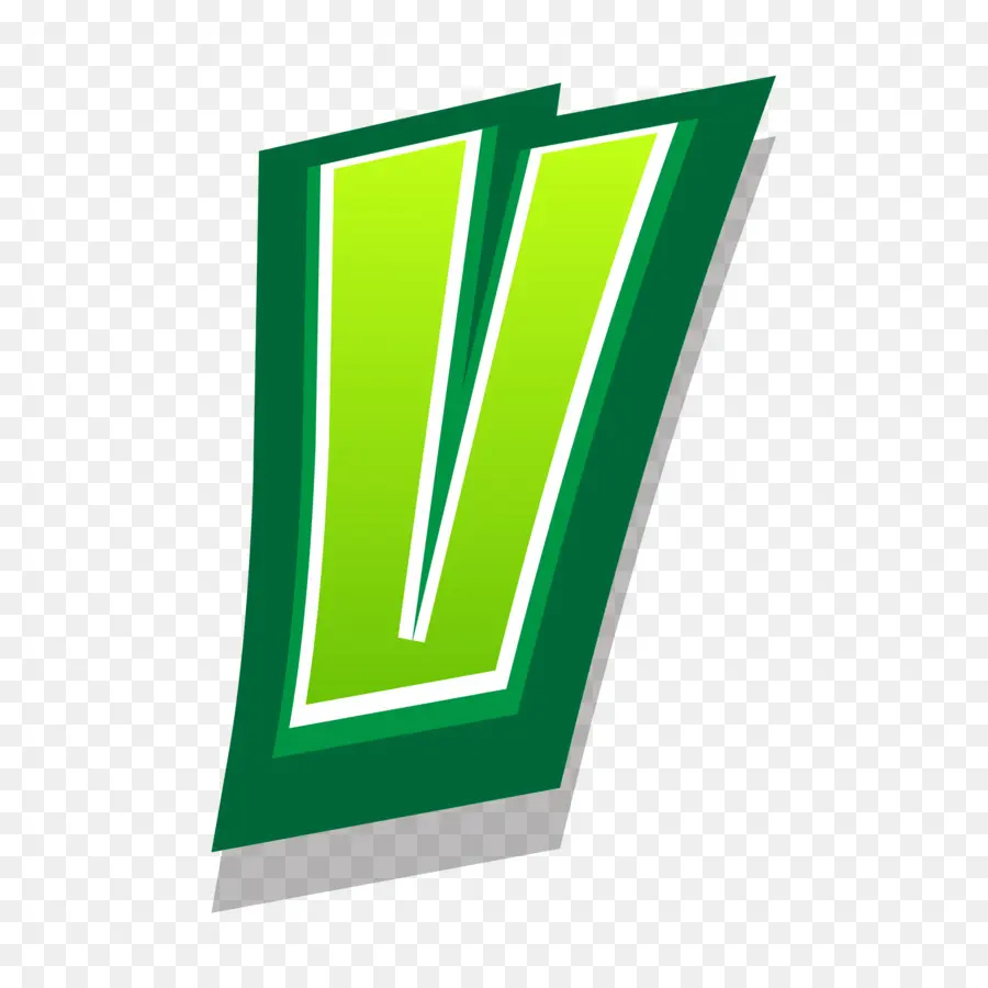 Verde V，Alfabeto PNG