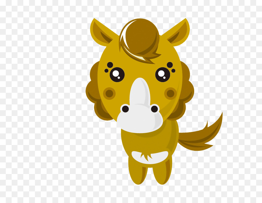 Caballo，Zodiaco Chino PNG