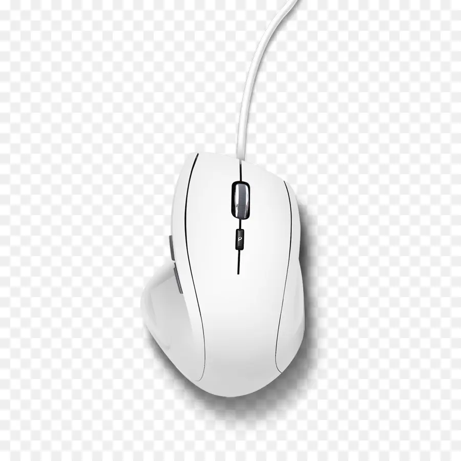 Ratón De La Computadora，Blanco PNG