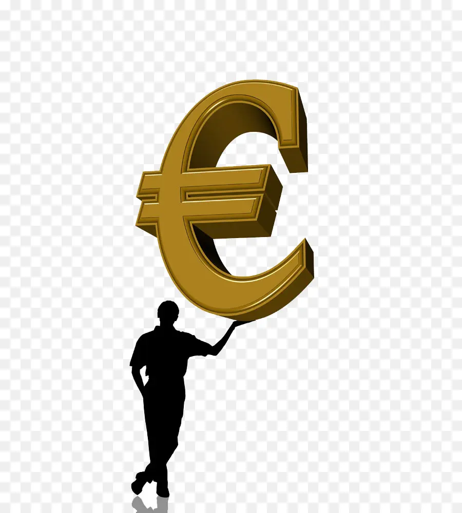 Símbolo Del Euro，Dinero PNG