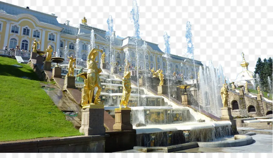 Palacio De Invierno，El Palacio De Peterhof PNG