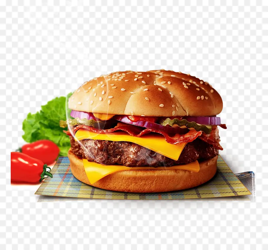 Hamburguesa Doble Con Queso，Hamburguesa PNG