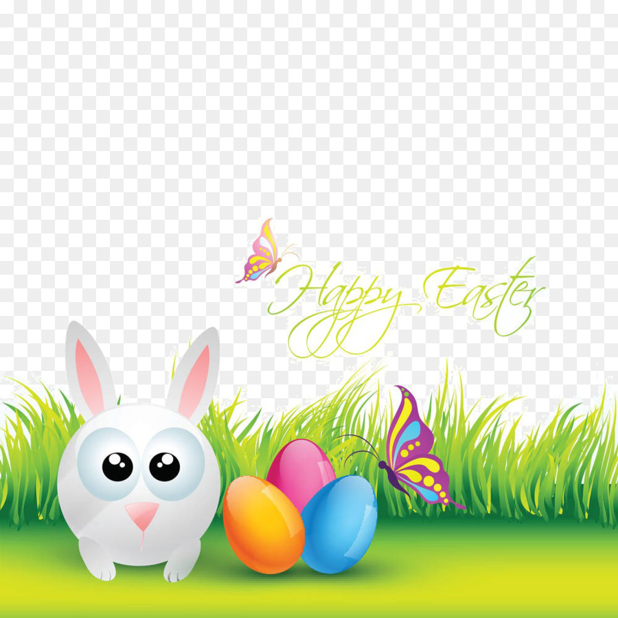 Conejito De Pascua Y Huevos，Conejito PNG