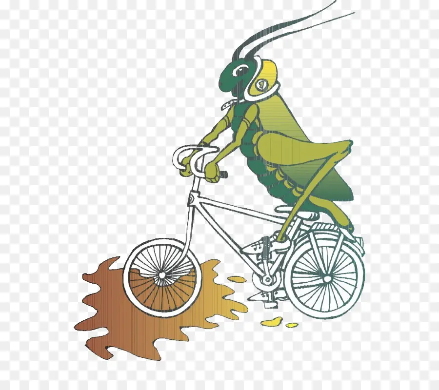 Saltamontes En Bicicleta，Bicicleta PNG