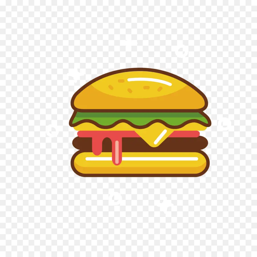 Hamburguesa，Comida Rápida PNG