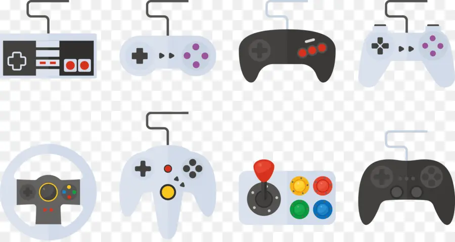 Video Juego，Gamepad PNG