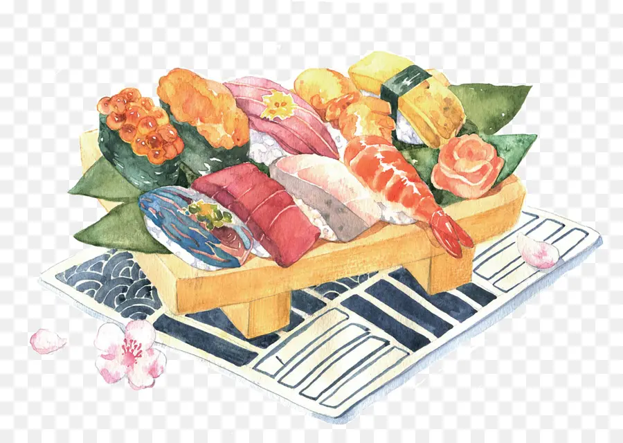 Sushi，Cocina Asiática PNG