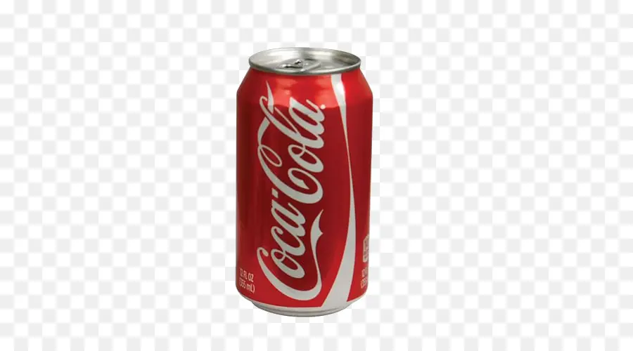 Lata De Coca Cola，Soda PNG