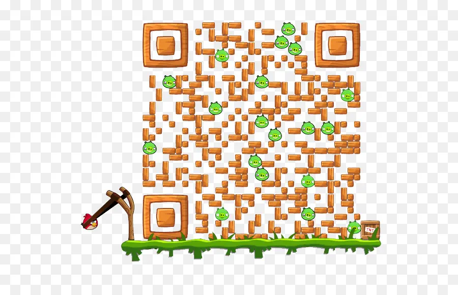 Código Qr De Angry Birds，Aves PNG