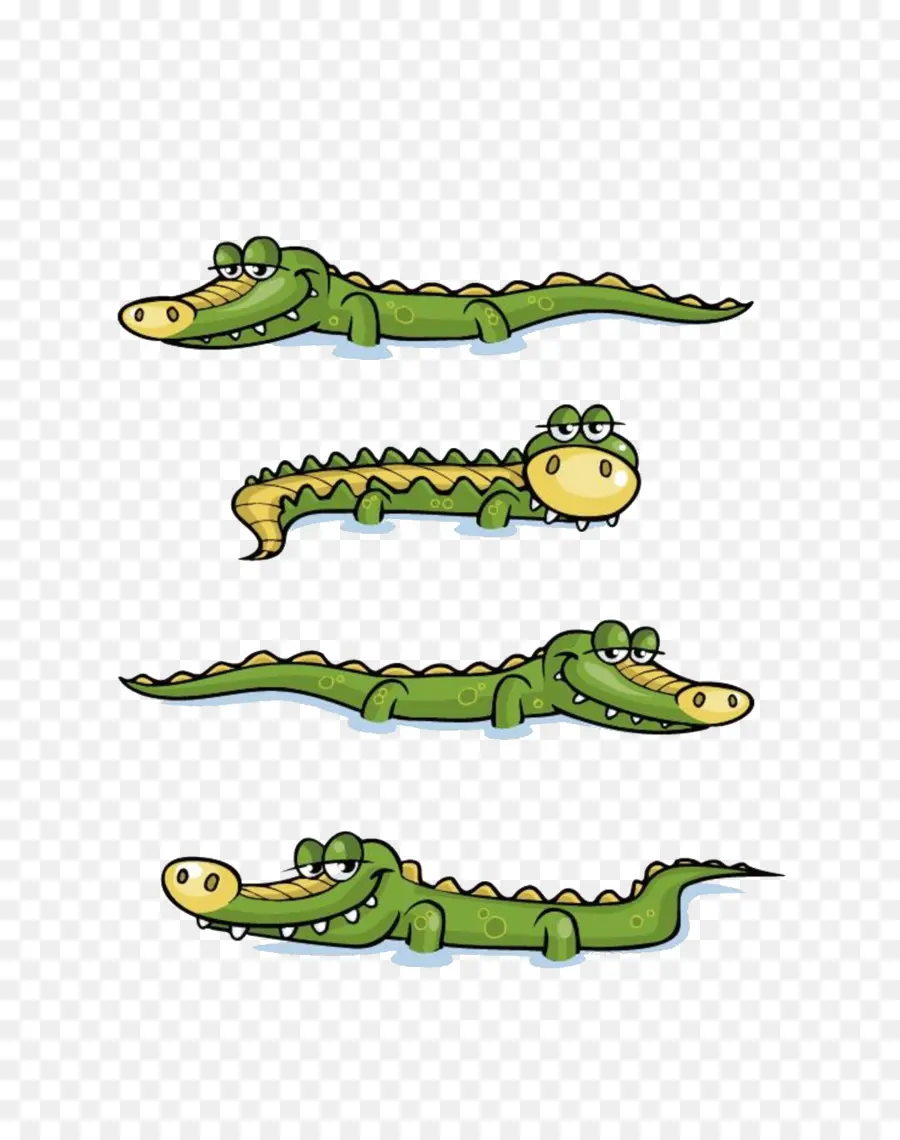 Cocodrilos De Dibujos Animados，Reptil PNG