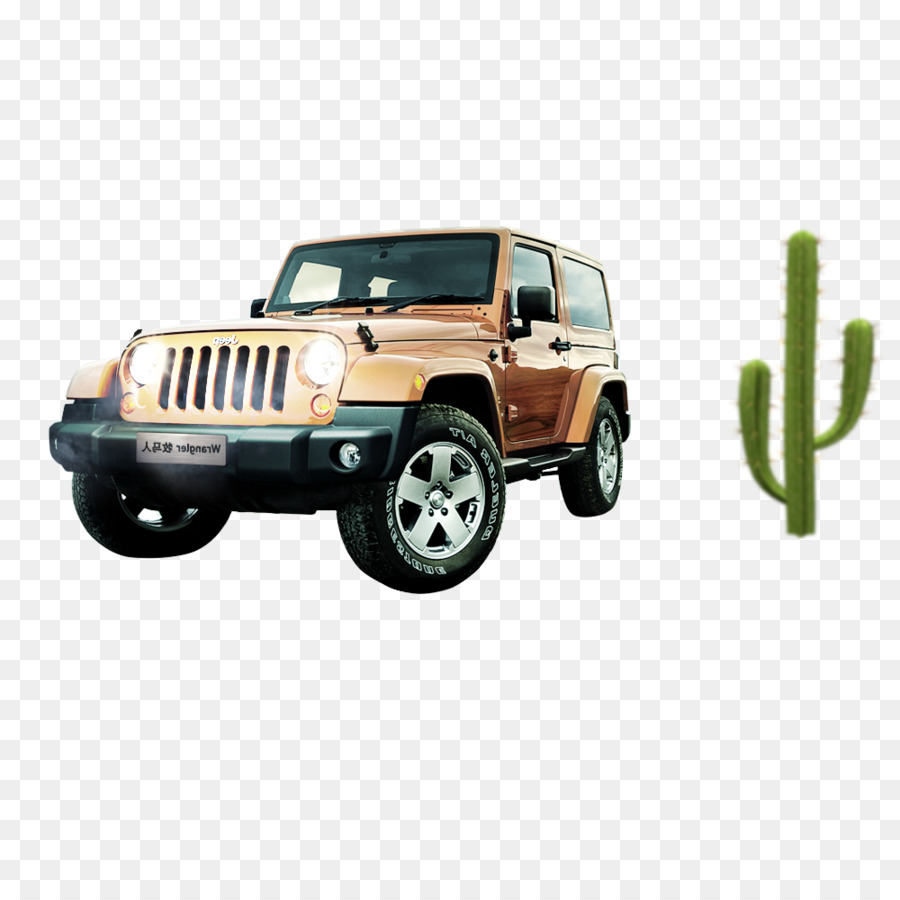 Jeep Y Cactus，Todoterreno PNG