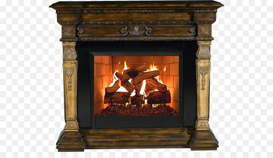 Chimenea，Chimenea Eléctrica PNG