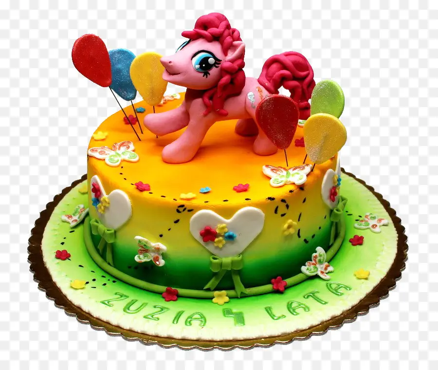 Torta De Cumpleaños，Poni PNG