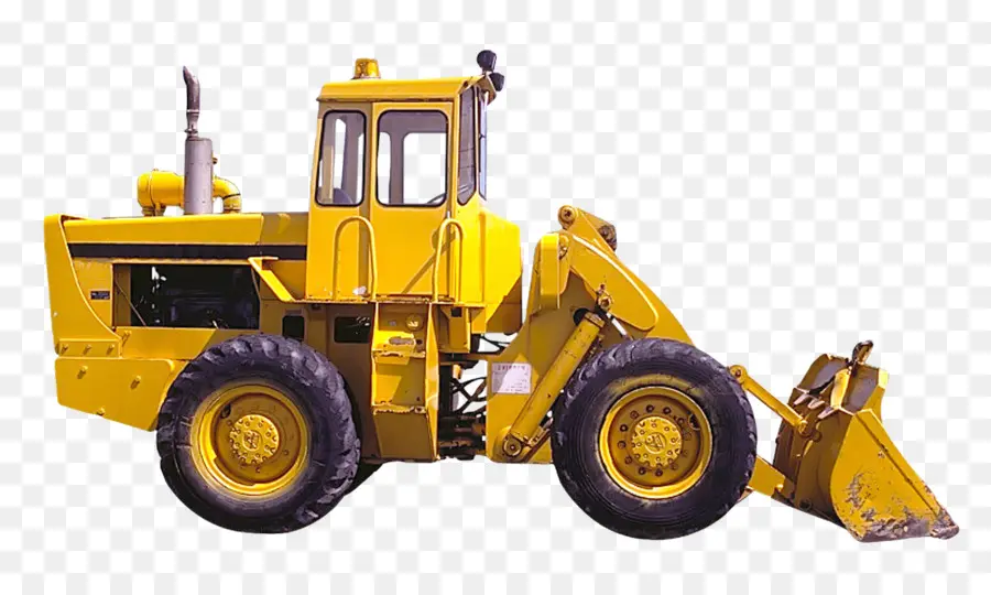 Bulldozer Naranja，Construcción PNG