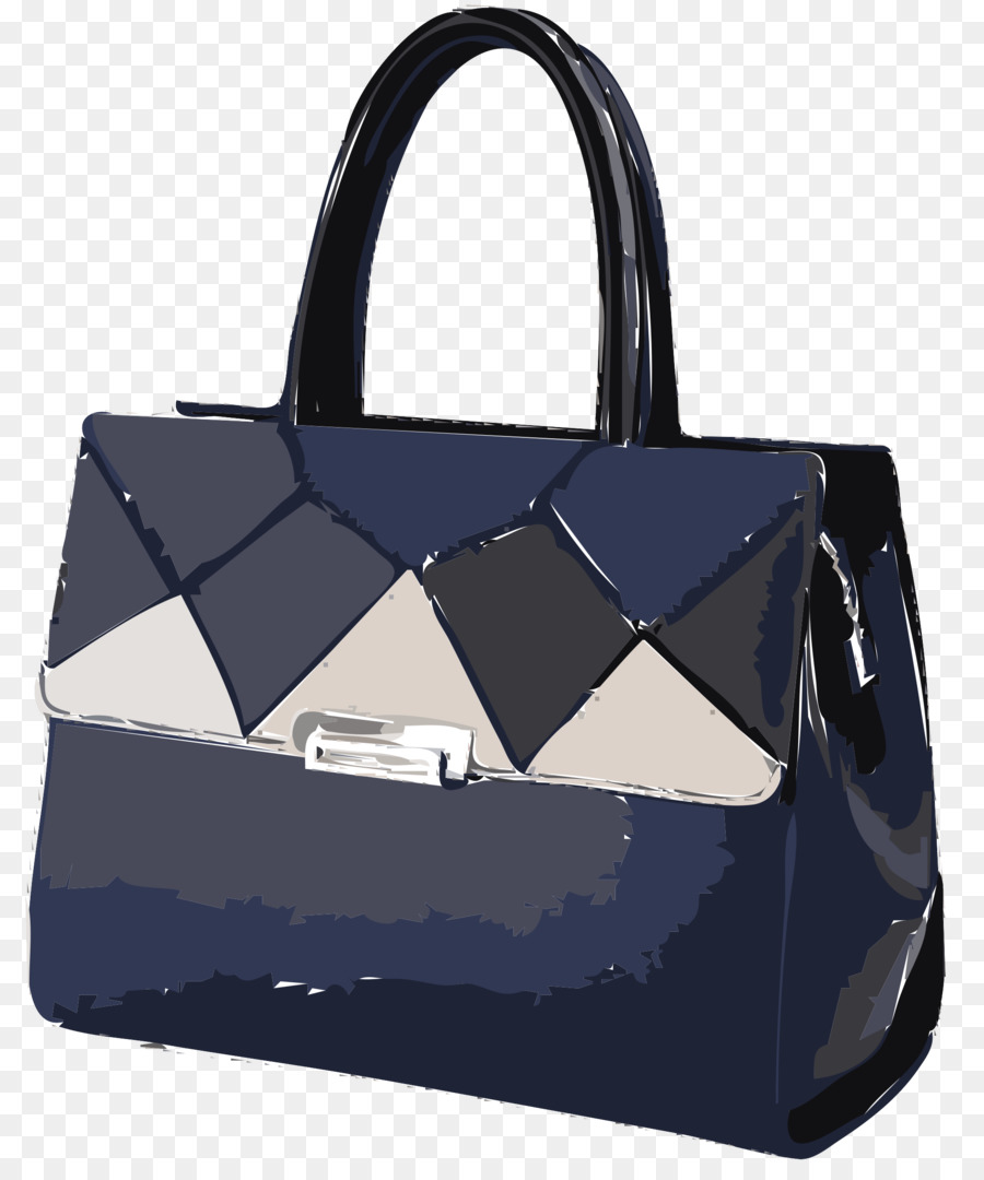 Bolso Azul，Moda PNG