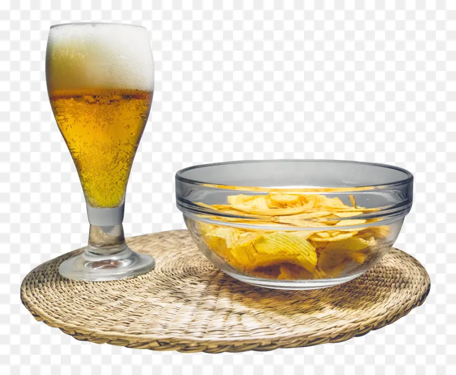 Cerveza Y Patatas Fritas，Bocadillo PNG