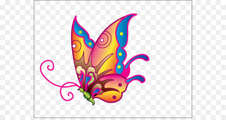 Mariposa，Euclídea Del Vector PNG