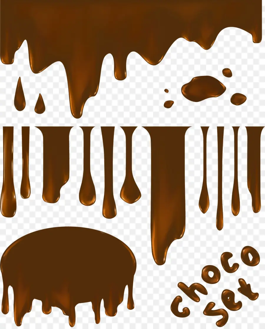 Gotas De Chocolate，Chocolate PNG