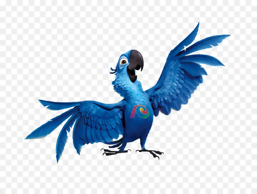 Loro，Azul PNG