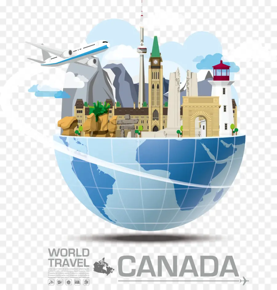 Viajes A Canadá，Puntos De Referencia PNG