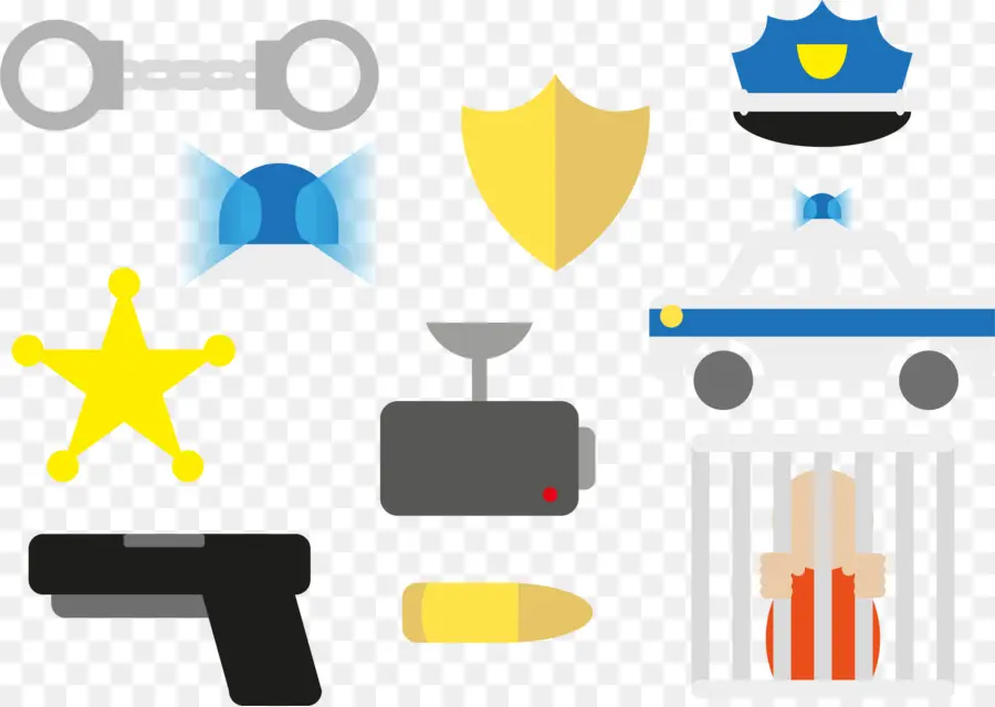 Artículos Policiales，Insignia PNG