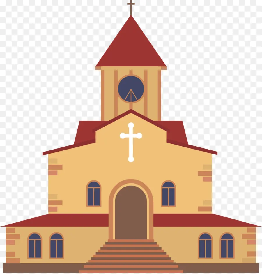 La Iglesia，De Dibujos Animados PNG