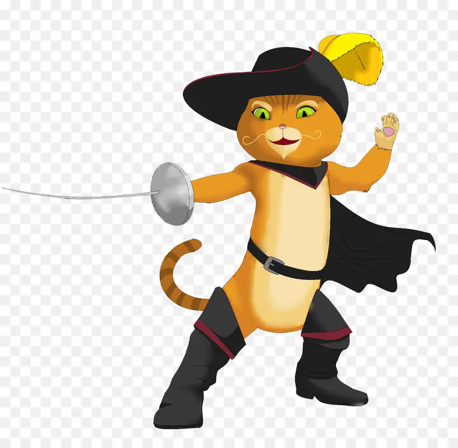 El Gato Con Botas，Espada PNG