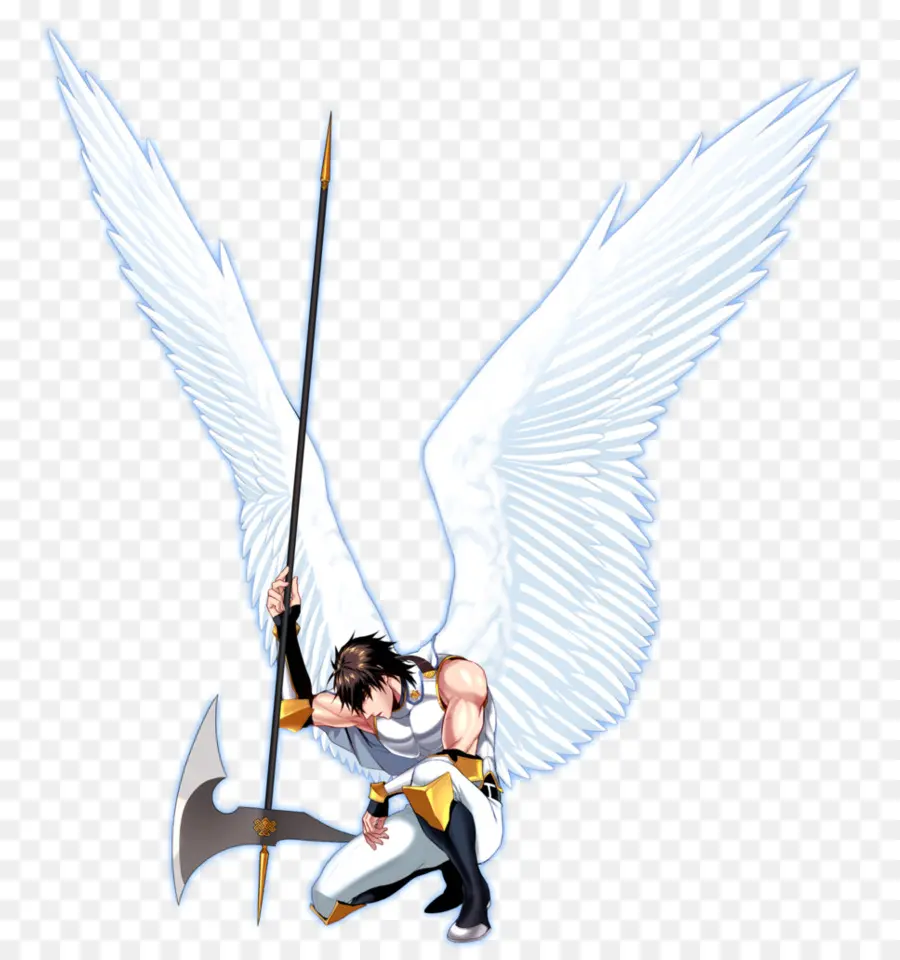 Ángel Con Lanza，Alas PNG