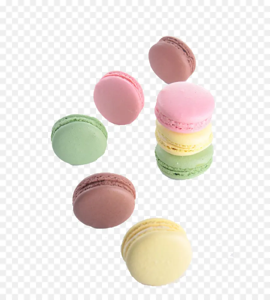 Té，Macaron PNG