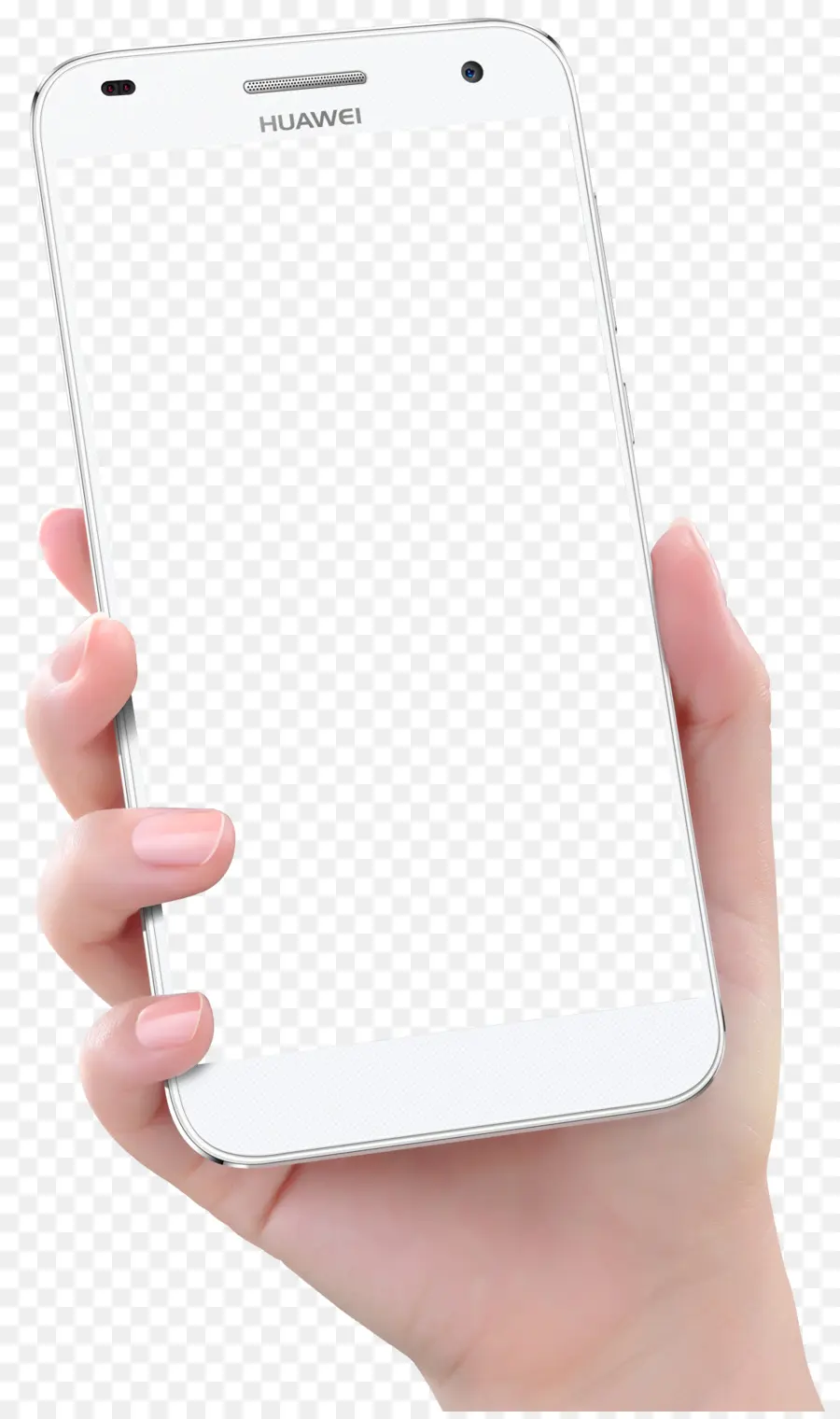 Smartphone，De La Mano PNG