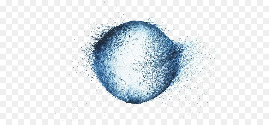 Explosión De Polvo Azul，Polvo PNG