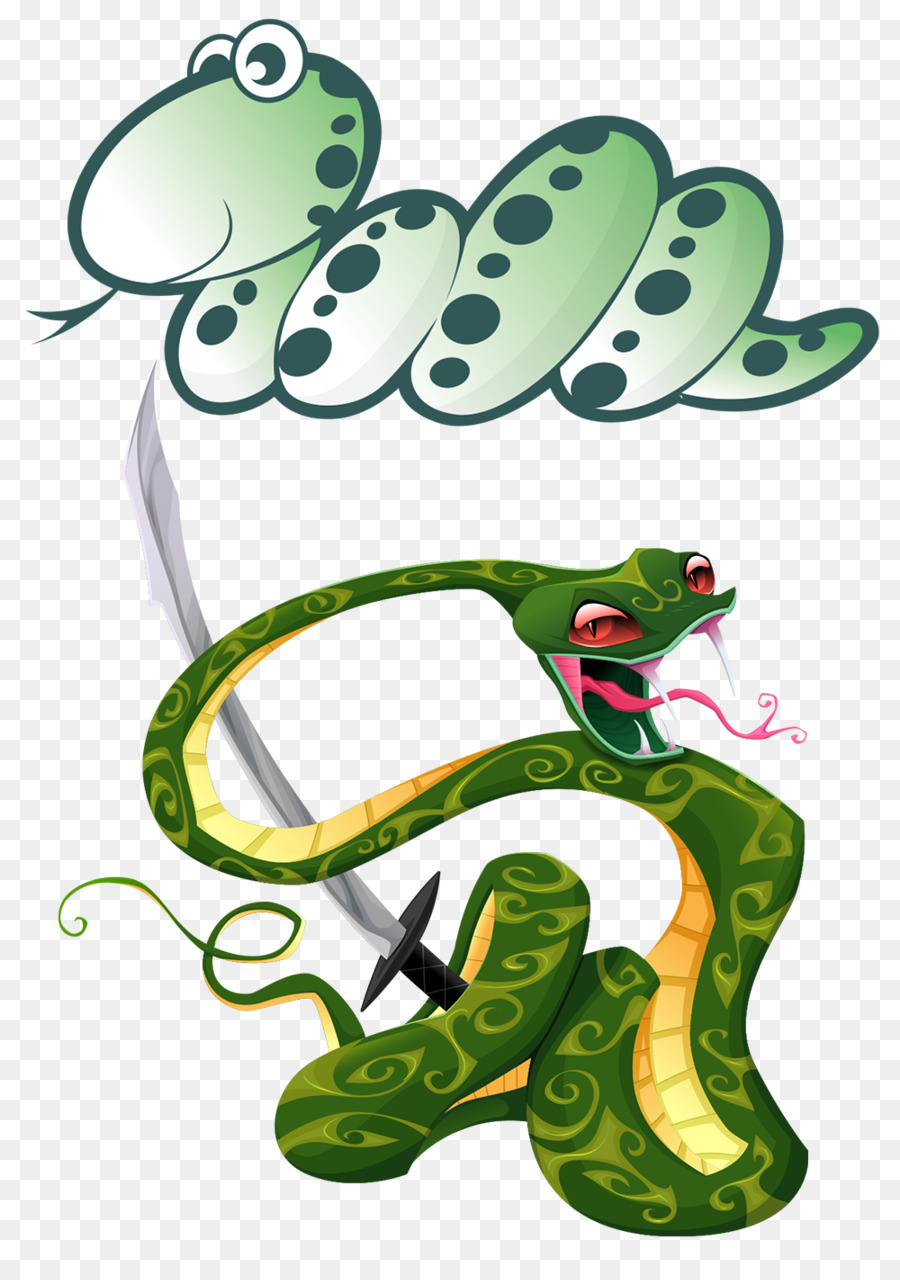 La Serpiente，De Dibujos Animados PNG