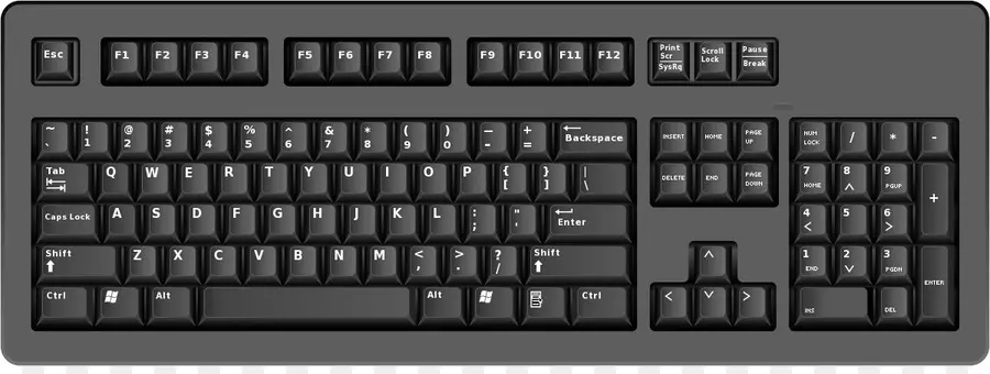 Teclado，Computadora PNG