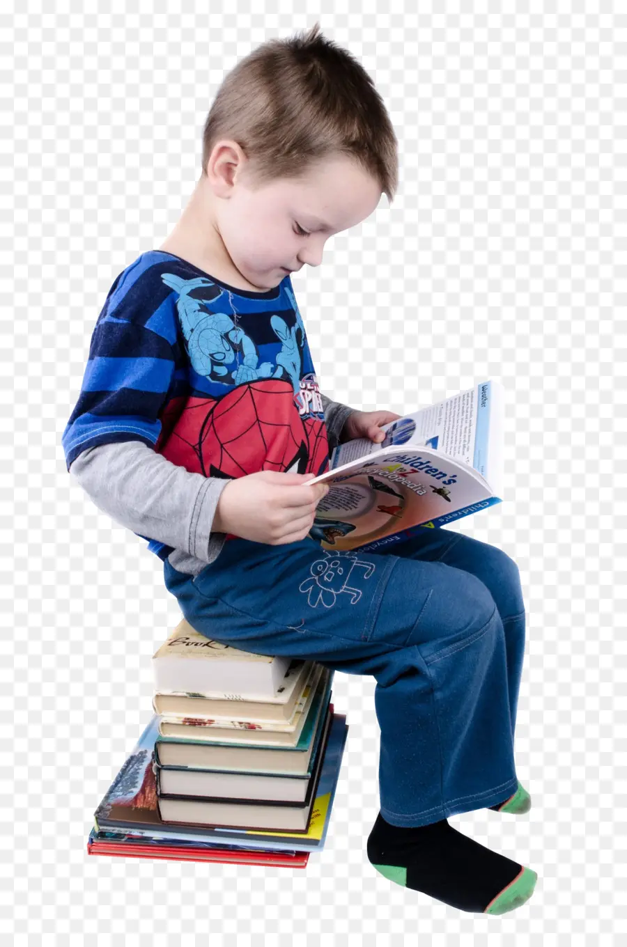 La Lectura，Niño PNG