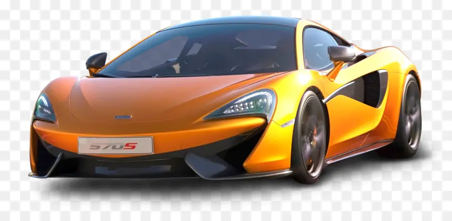 Coche Deportivo Naranja，Vehículo PNG