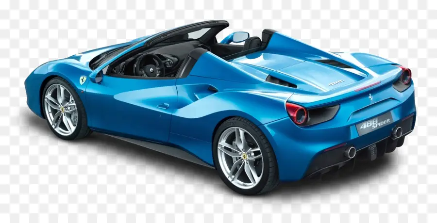 Coche Deportivo Azul，Convertible PNG