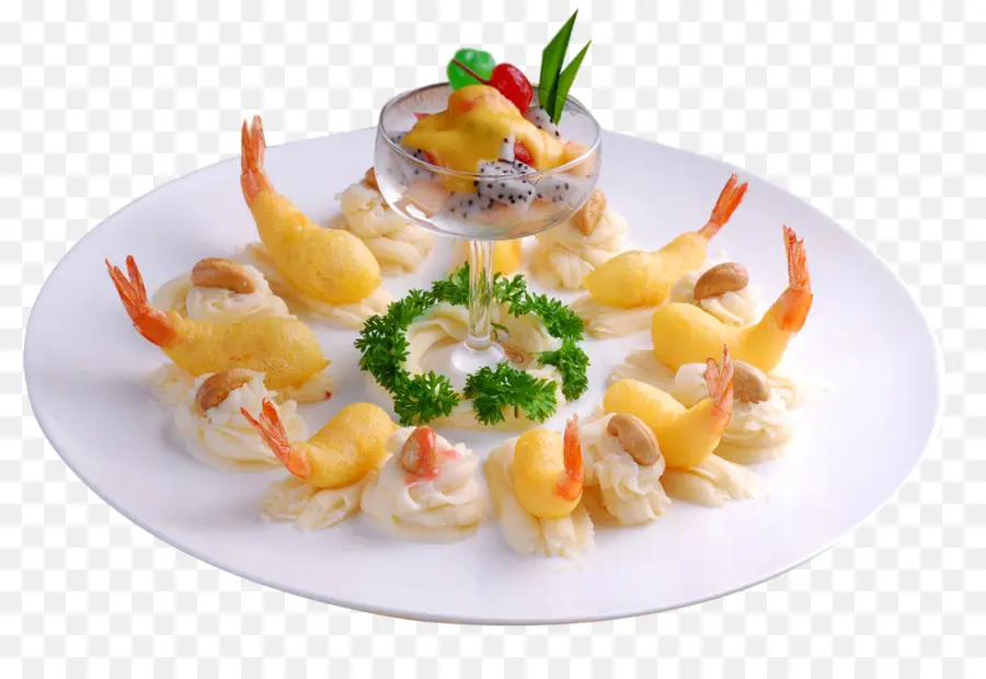 Plato De Camarones，Mariscos PNG