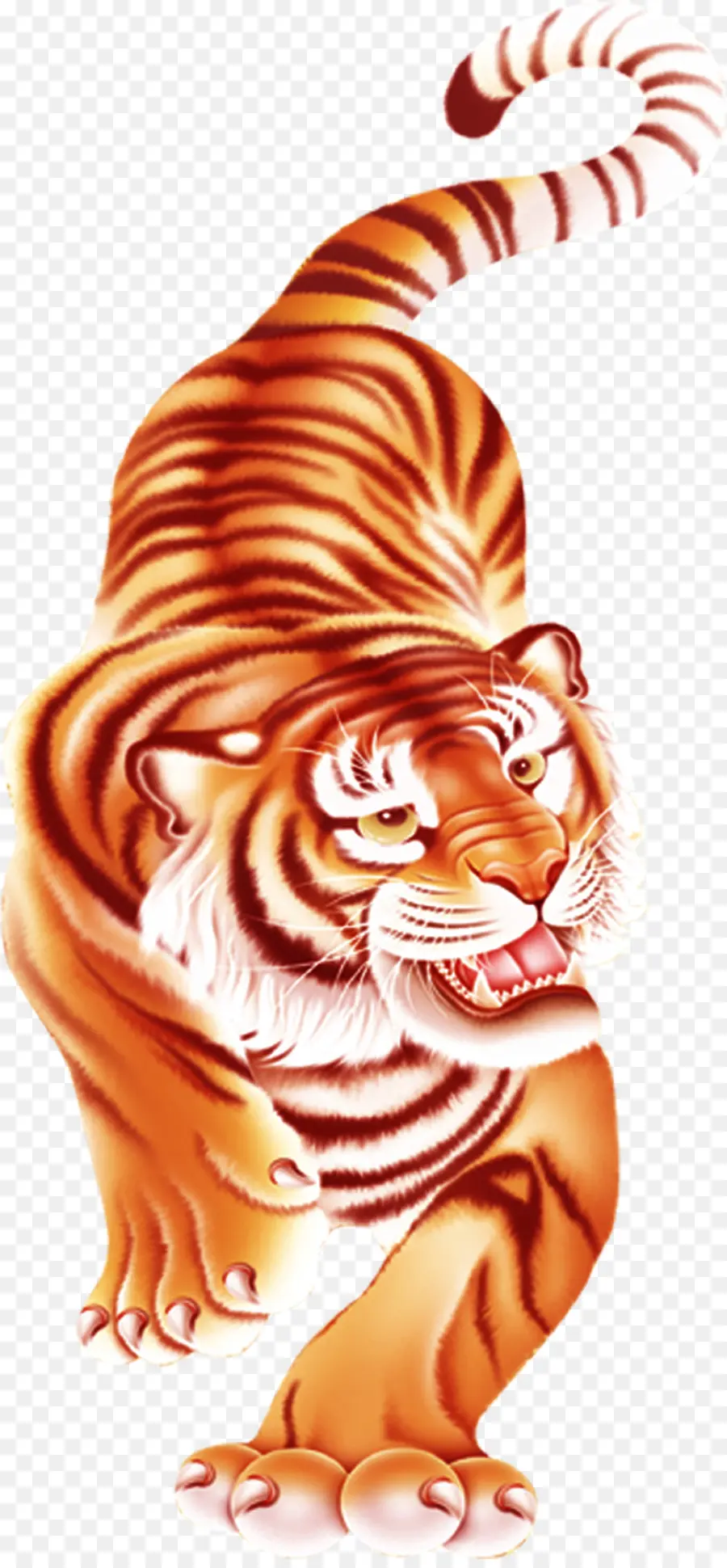 Tigre，El Tigre De Oro PNG