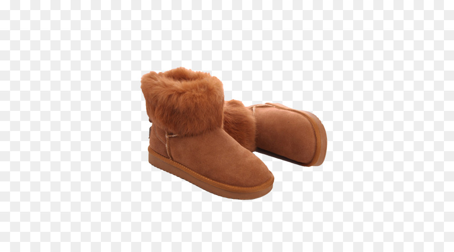 Botas De Piel Marrón，Invierno PNG