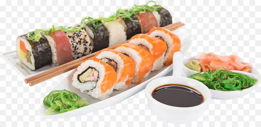 Plato De Sushi，Japonés PNG