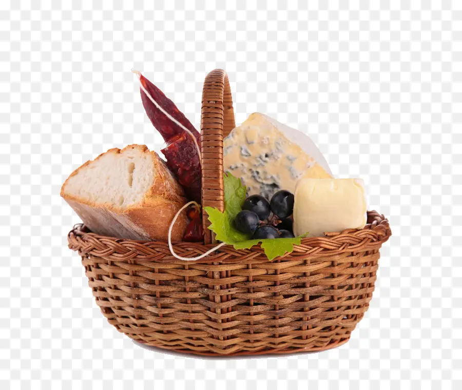 Cesta De Picnic，Pan PNG