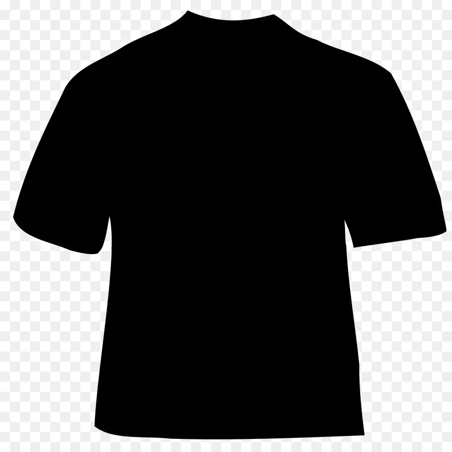 Camiseta，Negro PNG