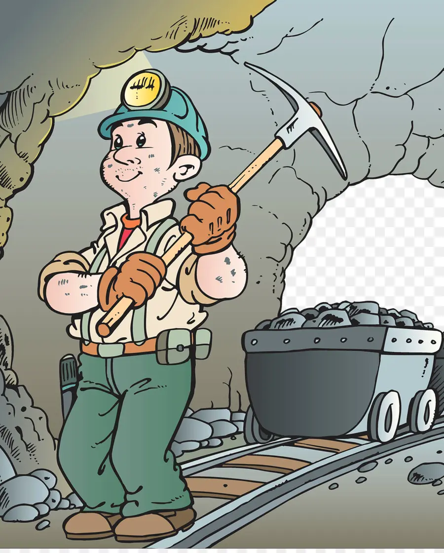 La Minería De，Minero PNG