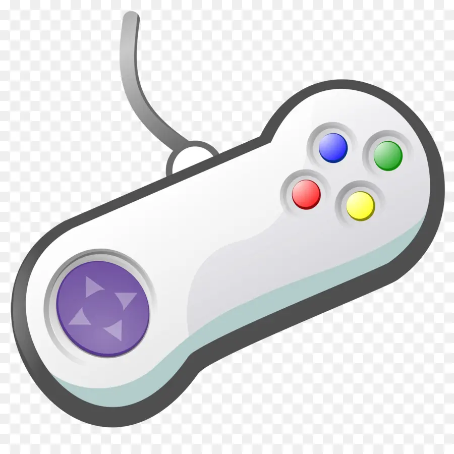 Controlador De Juego Blanco，Botones PNG